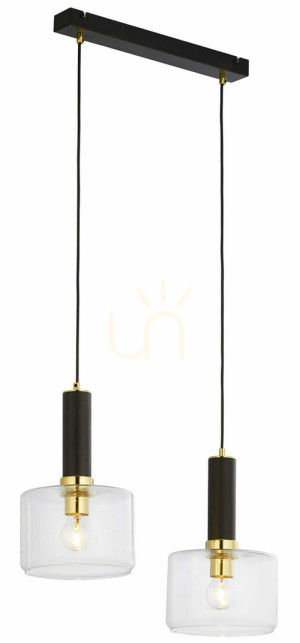 VANES Pendelleuchte Gold 2XE27/15W