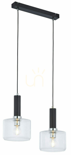 VANES Pendelleuchte Chrom 2XE27/15W