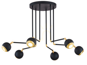 VILAR Gold 6xG10/14W Deckenleuchte