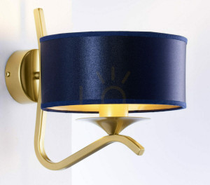 Wandleuchte KASZMIR Gold 1xE27/15W