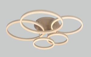 RAVELO Deckenleuchte five sand 9055-513 Aviano