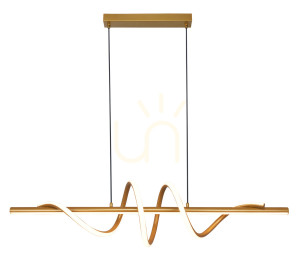 Pendelleuchte Zuma Line VELENNE P241249402 gold 1xLED