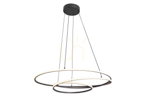 Pendelleuchte Zuma Line ZEPHYRA P240842601 schwarz 1xLED