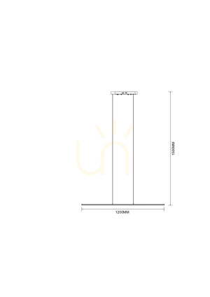 Pendelleuchte Zuma Line ESERO MS903-BK schwarz 1xLED