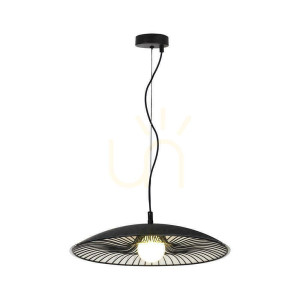 V-TAC G9 LED Leuchte Pendelleuchte fi.45cm schwarz VT-89018