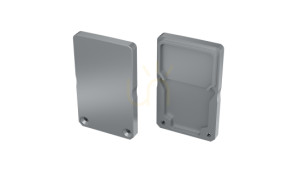 ALU-Kappe LUMINES DILEDA+Tall silber eloxiert