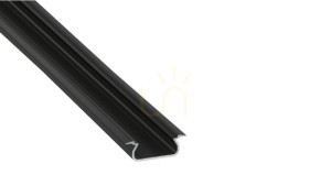 TEKKNI+ Profil Typ SELDE+ schwarz eloxiert 3 m