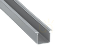 TEKKNI SKAGEN Set silber, transparenter Lampenschirm 3 m
