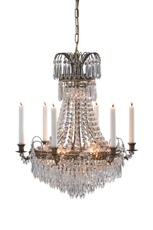 Kronleuchter Markslojd LACKO 7-flammig transparent Metall 100649