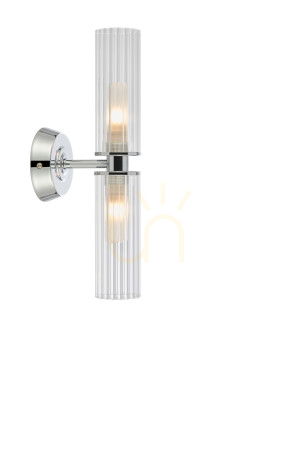 Wandleuchte Markslojd Rimini 2L Chrom IP44 Badezimmer 109027
