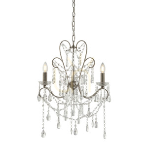 Berkley Pendelleuchte Silber Endon