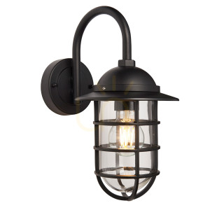 Wandleuchte Port Black Endon