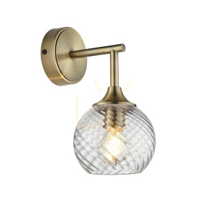 Wandleuchte Allegra Brass Endon