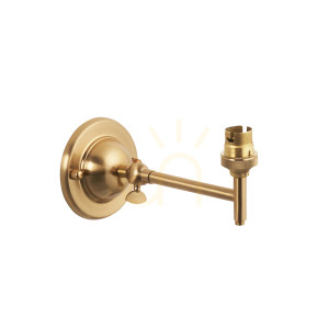 Dome Fold Messing Wandleuchte Endon