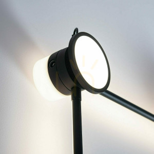Schwarzes LED-Paneel 3000k 7W 24V ZAMBELIS