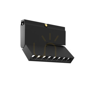 Magnetische Ultra Slim Kühlergrillleuchte 8W 3000k Schwarz ZAMBELIS
