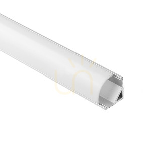 1Stück 2M Aluminiumprofil 1Stück 2M Opal PC Abdeckung ZAMBELIS