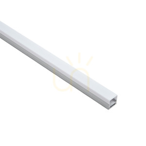 1Stück 2M Aluminiumprofil 1Stück 2M Opal PC Abdeckung ZAMBELIS
