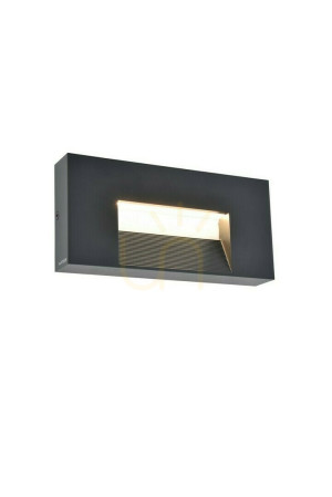 Außenwandleuchte Lutec ARTEO LED 9,5W schwarz Aluminium 6417001454