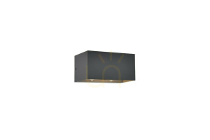 Außenwandleuchte Lutec GEMINI LED Up & Down grau Aluminium 10,5W 5117101118