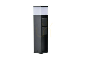 Wegeleuchte Lutec MAINS 7202203012 LED 7,5W schwarz Aluminium 36,7 cm