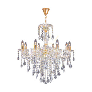 CHATEAU Pendelleuchte 14004/8-GLD Gold 8xE14.