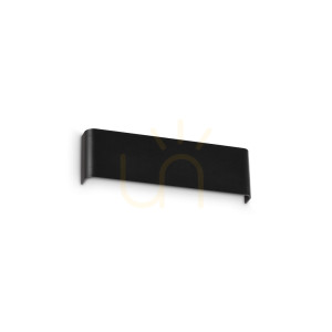 Wandleuchte Ideallux Delta 369617 schwarz rund Ø30 cm 3-flammig G9 Aluminium
