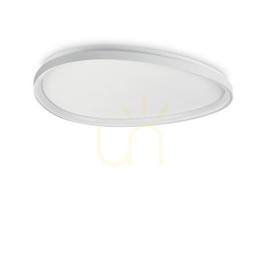 Plafond Ideallux Gemini 372099 LED weiß 81 cm 42W 4000K rund