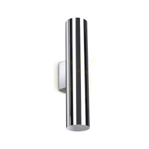 Wandleuchte Ideallux LOOK Chrom GU10 2-flammig Up & Down 352961