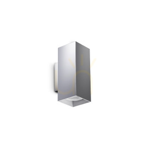Wandleuchte Ideallux LOOK Chrom GU10 2-flammig 370255
