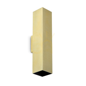 Wandleuchte Ideallux Look Messing Up & Down GU10 2-flammig 370439
