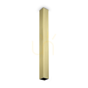 Plafond Ideallux LOOK Messing GU10 6x75 cm 353852