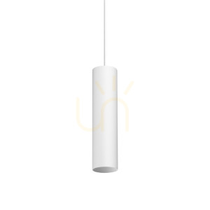 Pendelleuchte Ideallux Look weiß GU10 Ø6 cm 371641