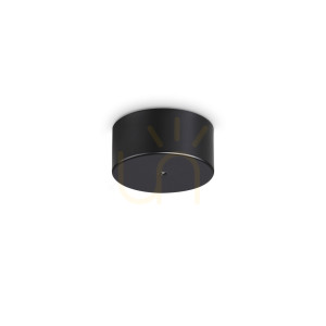 Zubehör Ideallux MAPA schwarz Ø9 cm Aluminium Glas 368993