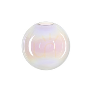 Glas Wohnaccessoire Ideallux MAPA multicolor Ø30 cm 369389