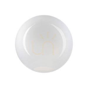 Glas Lampenschirm Ideallux MAPA 369600 rund Ø40 cm