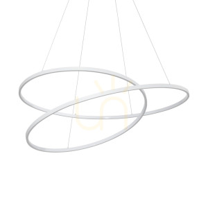 Pendelleuchte Ideallux OZ weiß LED 3000K Ø100 cm 352411