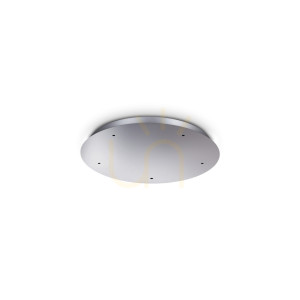 Rosette Ideallux Rosone 344232 chrom Ø45 cm Aluminium Metall
