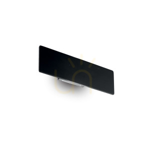 Wandleuchte Ideallux Zig Zag schwarz LED 4000K Ø29 cm Metall 369433
