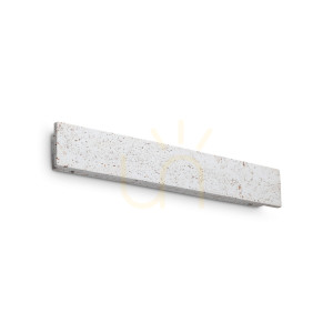 Wandleuchte Ideallux Zig Zag 356686 rund Beton 53 cm LED 3000K