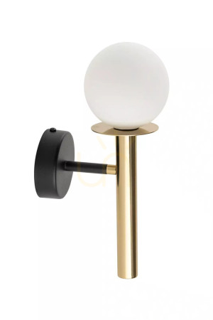 Wandleuchte Sigma DAISY 1-flammig gold/weiß G9 40773
