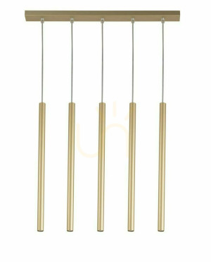 Pendelleuchte Sigma Sopel 5-flammig Gold G9 33617