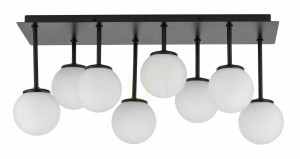 Plafond Sigma Tulia 8 schwarz weiß 33497