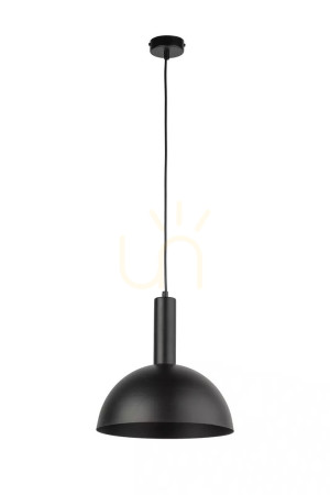 Pendelleuchte Sigma VITRUM schwarz E27 30 cm 40809
