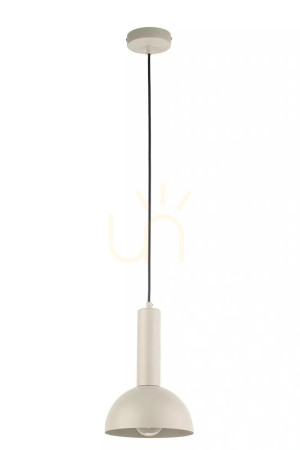 Pendelleuchte Sigma VITRUM grau-beige E27 19 cm 40804