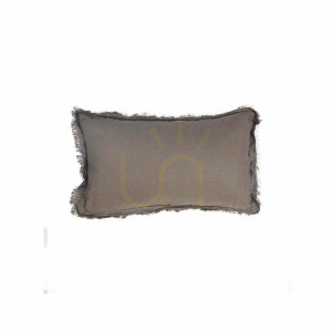 Kissenbezug grau 30x50 cm Smoky Vibe
