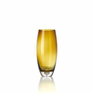 Vase BAZAR BIZAR braun-gold M