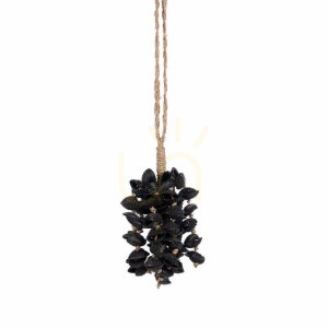 Quaste schwarz 35 cm Handmade Zubehör
