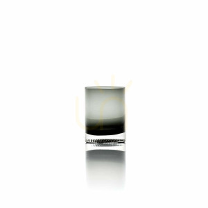Becher Dot Rauchgrau 8x11 cm