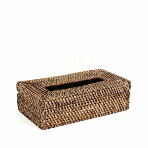 Weidenkorb Tissue Box Naturbraun 27 x 14 x 9 cm Baskets